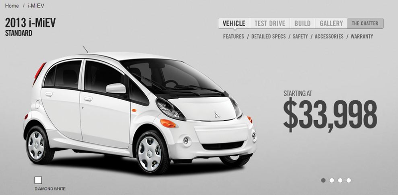 Illustration for article titled The I-MIEV is $34K in Canada and only $23K in the US. What gives?